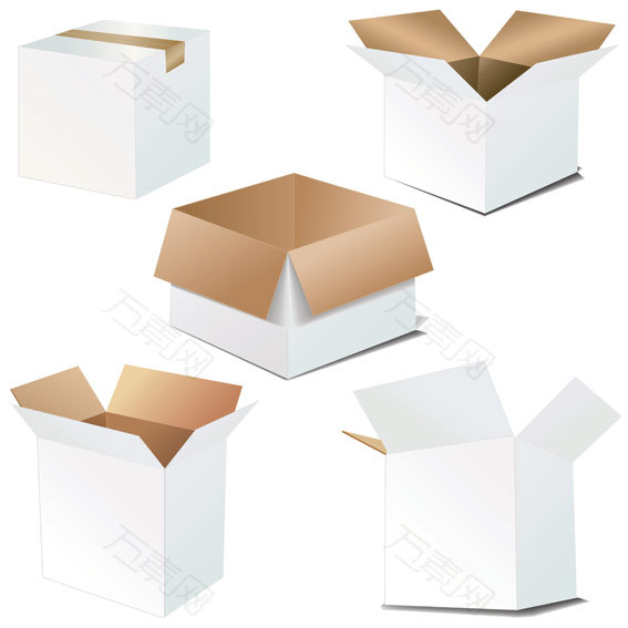 空白纸盒纸箱