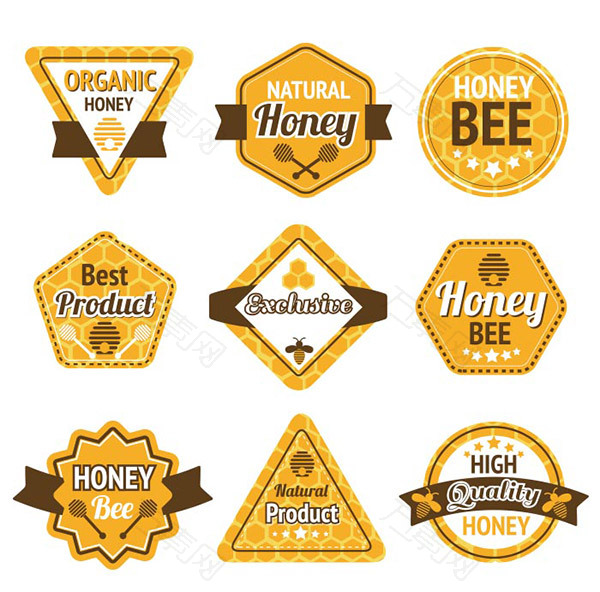 优质蜂蜜标签