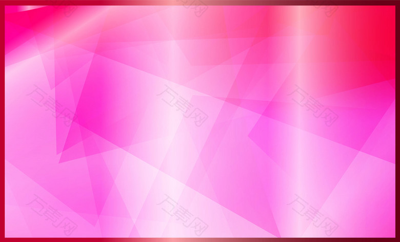 粉红几何渐变边框卡片名片矢量背景