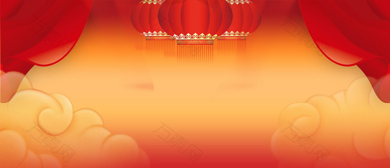 2023兔年新年传统中式简约banner