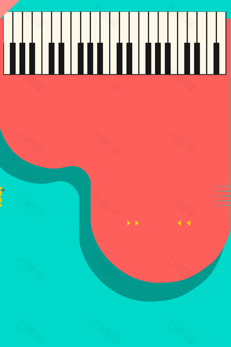 钢琴音乐培训背景