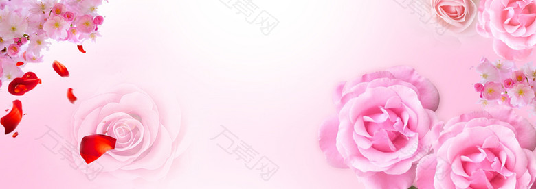 38妇女节大促浪漫温馨粉色小家电海报背景