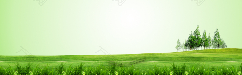绿色草地风景大图背景素材