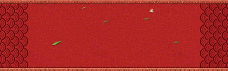 红色纹理墙面中国风新年海报背景