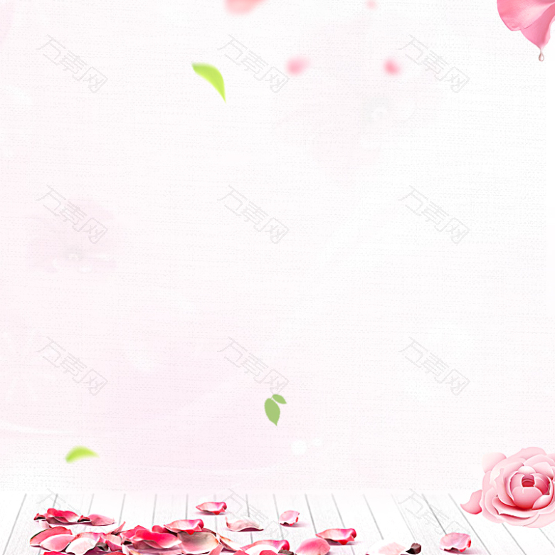 简约粉色花瓣养生壶PSD分层主图背景素材