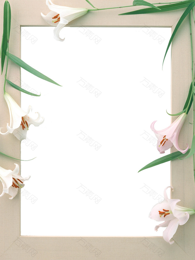 相框相册花朵花环