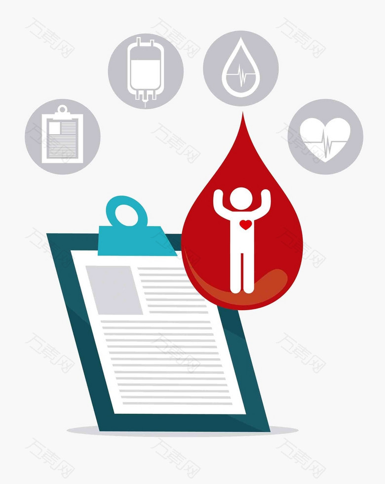 公益无偿献血救人红十字医疗海报背景