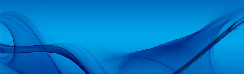 企业文化展板banner蓝色背景