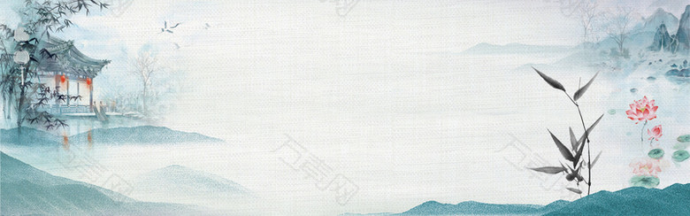水墨中国风底纹背景图