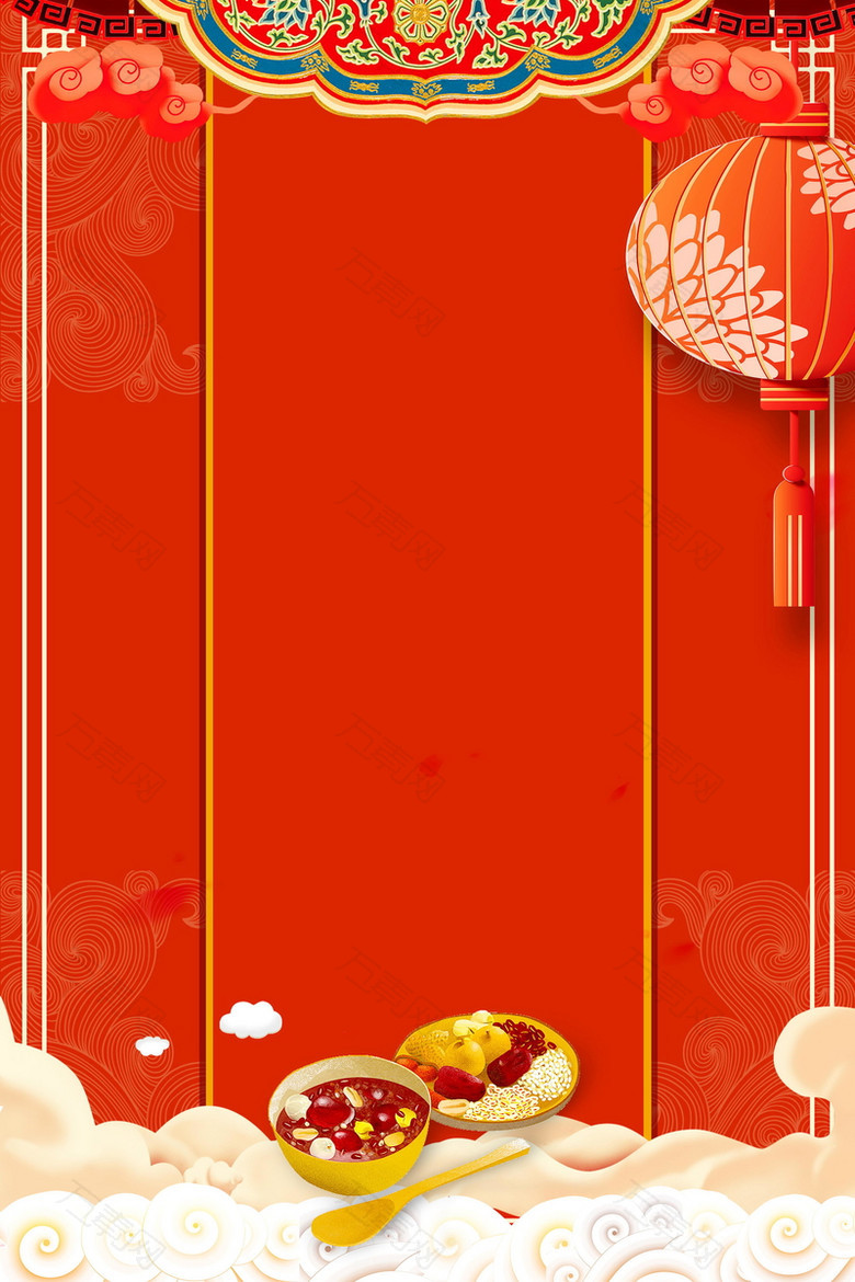 中国传统节日腊八节背景