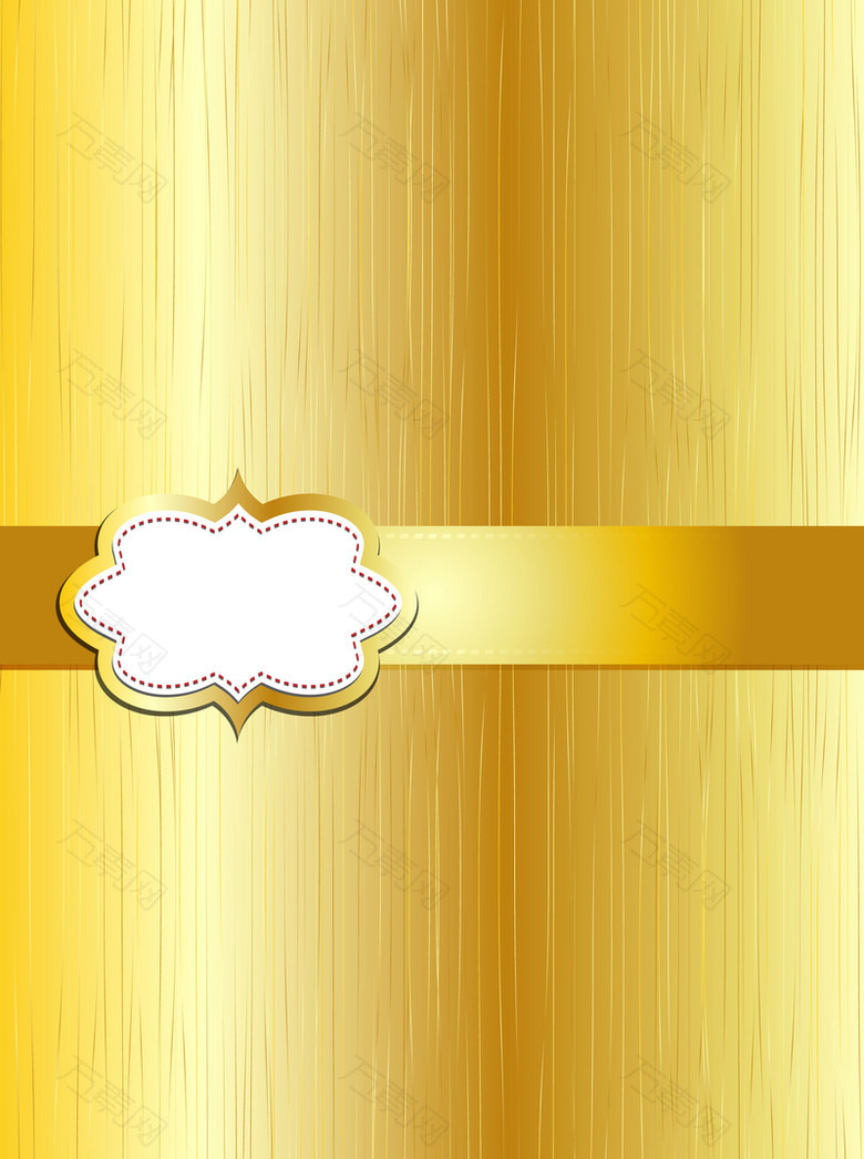 金色质感纹理商务标签封面背景
