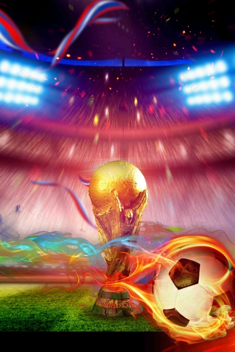 创意俄罗斯世界杯海报