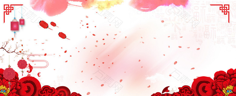 2018狗年吉祥中国风banner