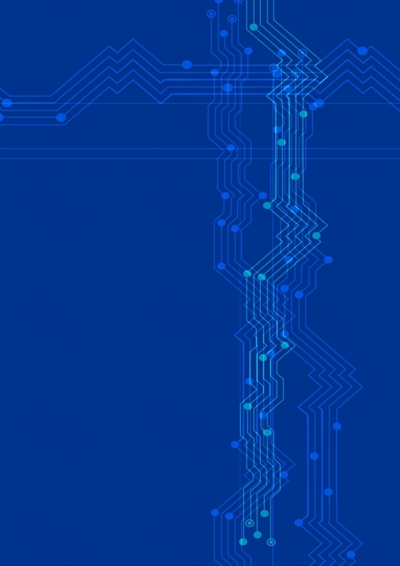 矢量科技信息电子线路背景