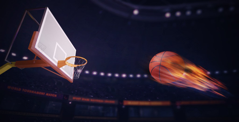创意篮球广告设计图片