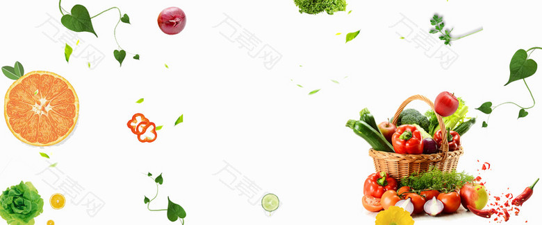 蔬菜水果背景素材背景海报