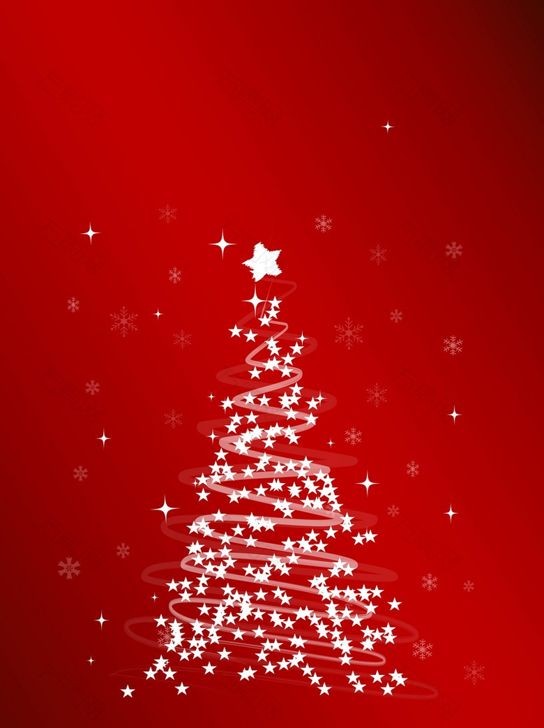 矢量创意圣诞树背景素材