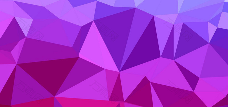 紫色低多边形