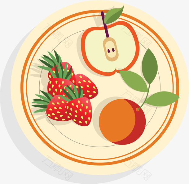 营养健康餐后水果