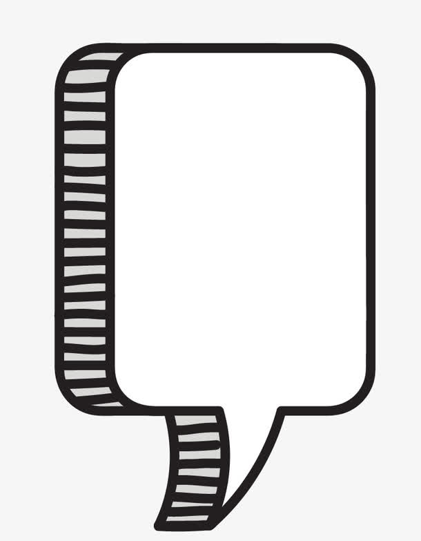 手绘漫画对话框