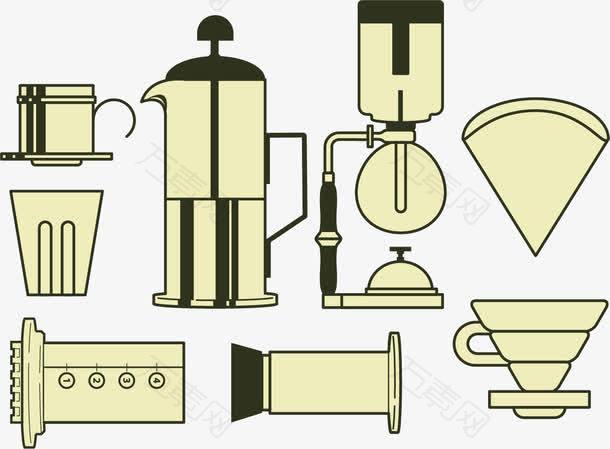 咖啡机制作工具