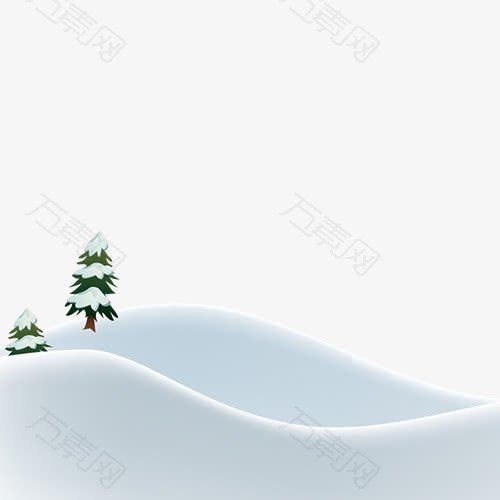 圣诞节雪景