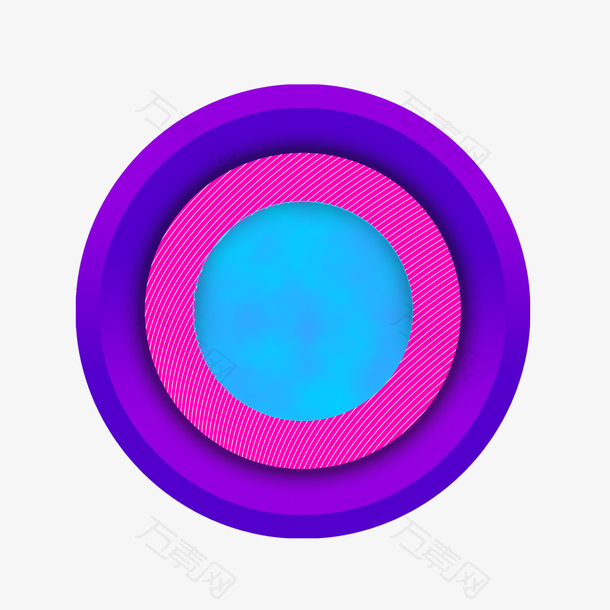 紫色圆环商务电商