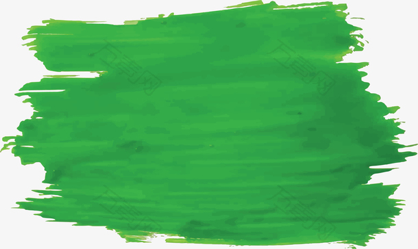 绿色水彩笔刷底纹