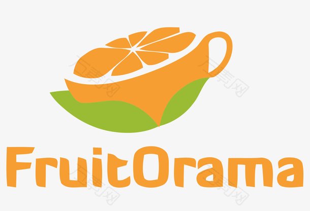 创意橘子logo适量