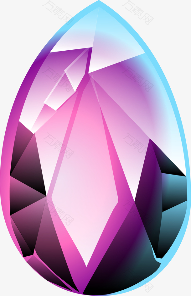炫彩钻石水晶
