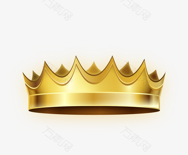 精美金属质感皇冠