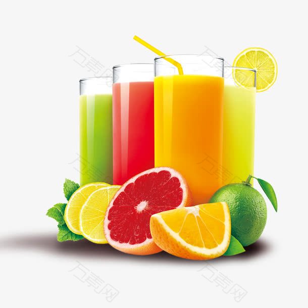 七彩果汁橙汁