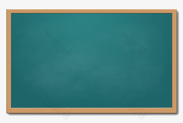 蓝色学校教室用蓝色黑板