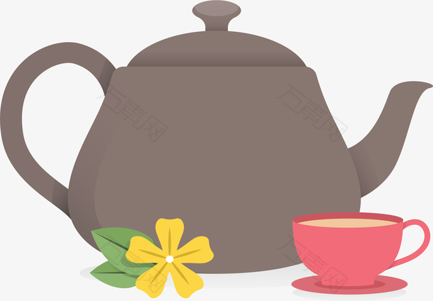 美容院美容花茶茶壶