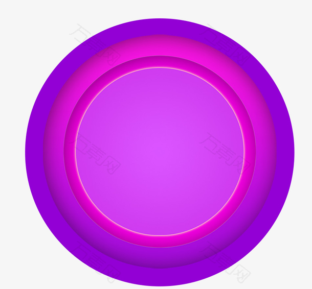 双十一紫色炫酷主题圆圈