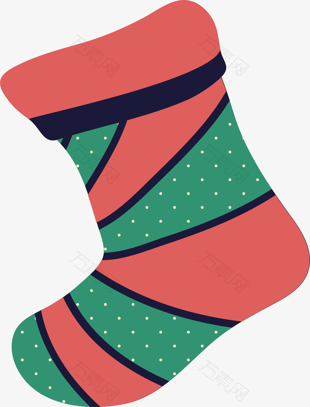 圣诞袜子免抠素材