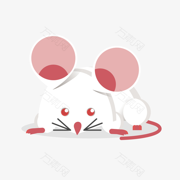 大耳朵可爱设计老鼠