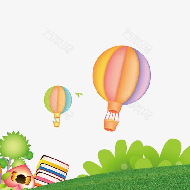 草地气球