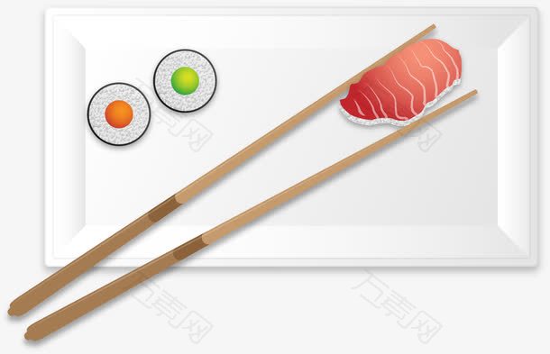 美味寿司日本料理矢量素材