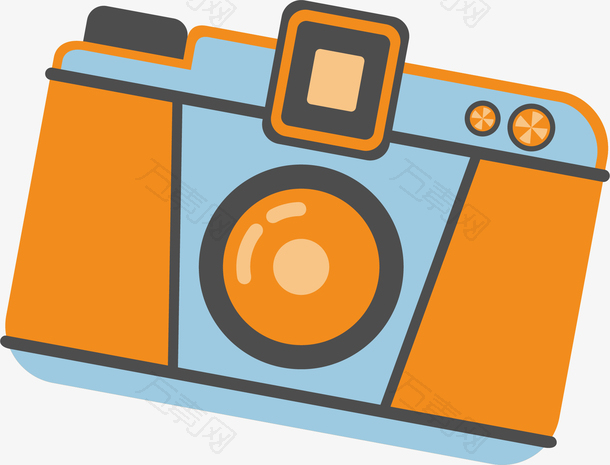 旅行用品照相机旅游旅行设计素材
