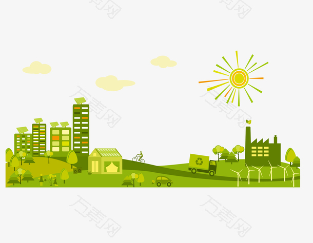 绿色城市环保城市下载