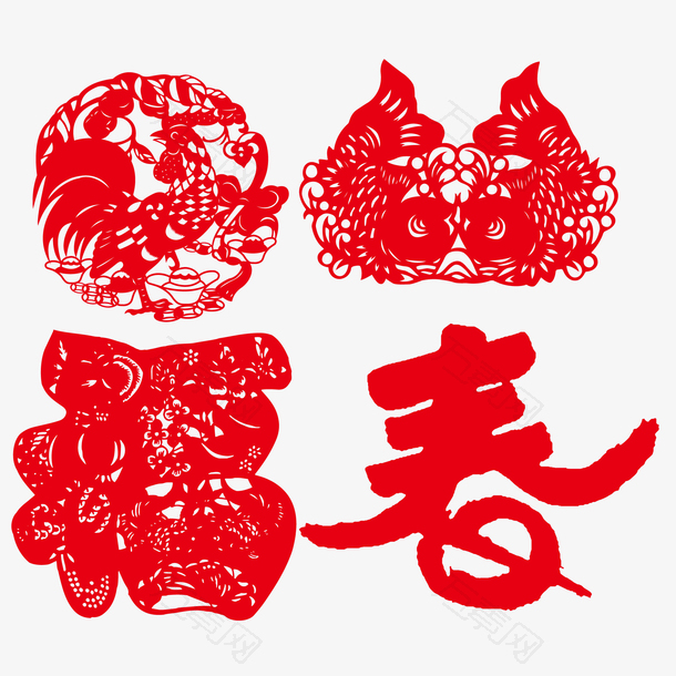 中国传统节日春节素材