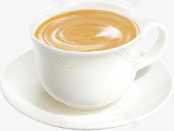 矢量图水彩创意咖啡
