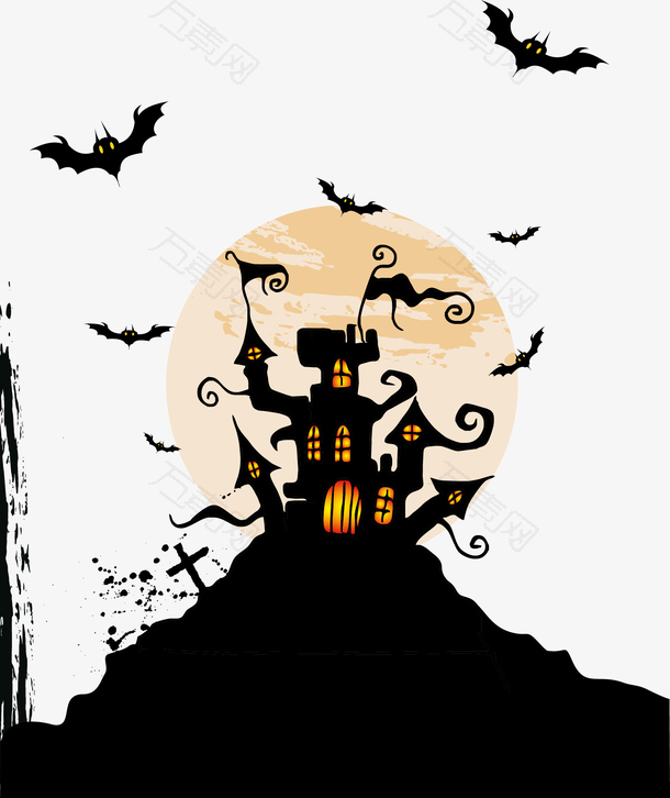 黑色蝙蝠城堡