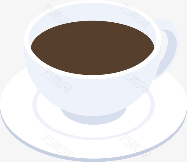 棕色咖啡卡通图标
