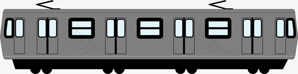 扁平火车标志