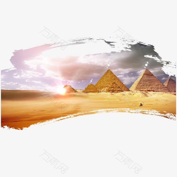 埃及非洲沙漠金字塔