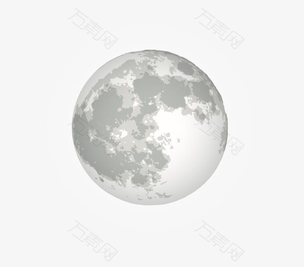 矢量月球表面