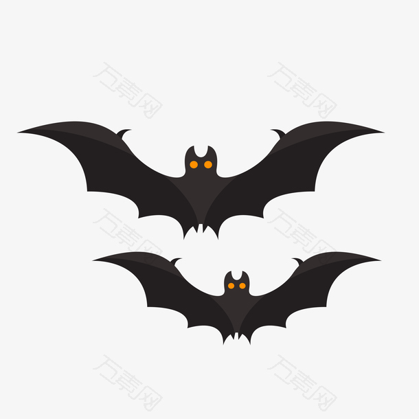 蝙蝠装饰素材图案