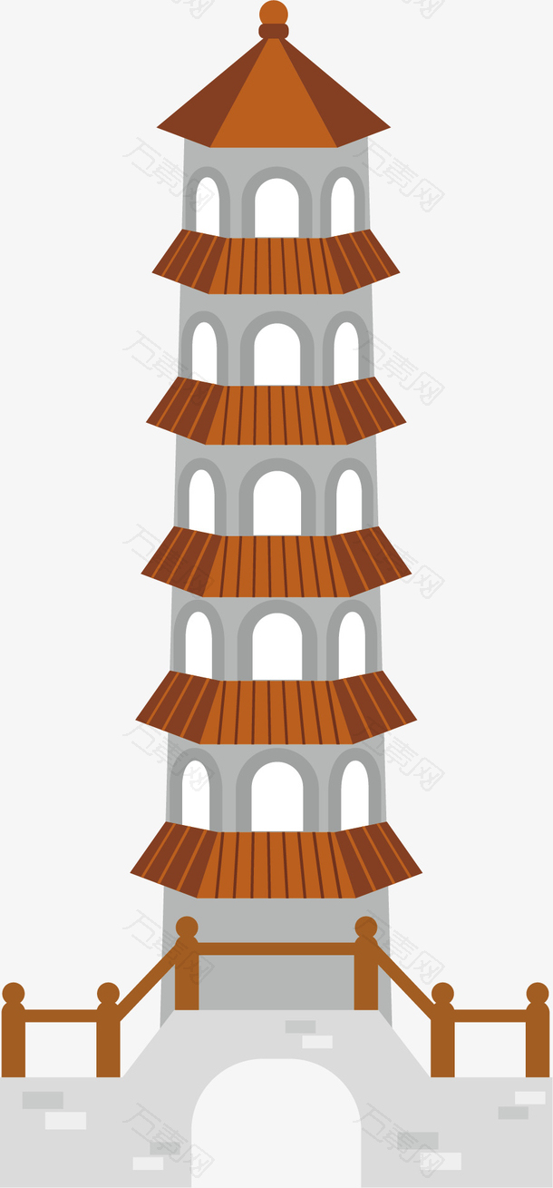 高塔日本古代建筑